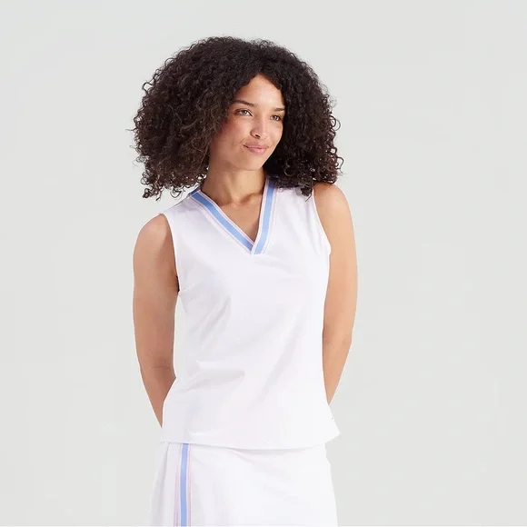 NWT Freely White and Blue Women's Skirt Set - Picture 5 of 10